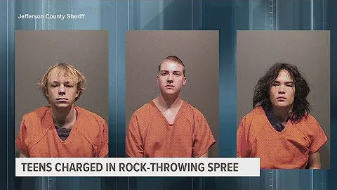 3 Colorado teens charged with murder following rock-throwing spree