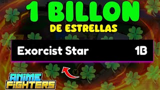 ⭐ABRO 1 BILLON DE ESTRELLAS EN ANIME FIGHTERS ROBLOX