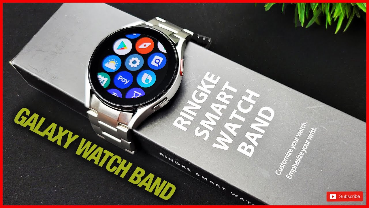 Galaxy Watch Stainless Steel Band (Install + Review) - YouTube