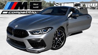 2023 BMW M8 Competition Coupe Walkaround Review + Exhaust Sound \& Launch