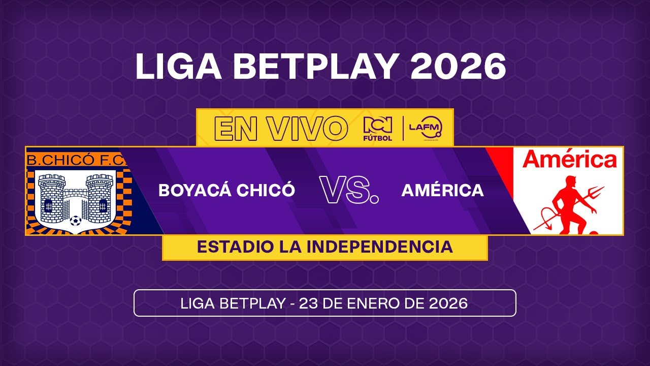 EN VIVO ⚽ Boyacá Chicó v.s. América de Cali - Liga Betplay 2026-I