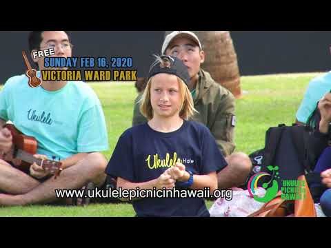 Ukulele Picnic in Hawaii 2020 CM 日本語