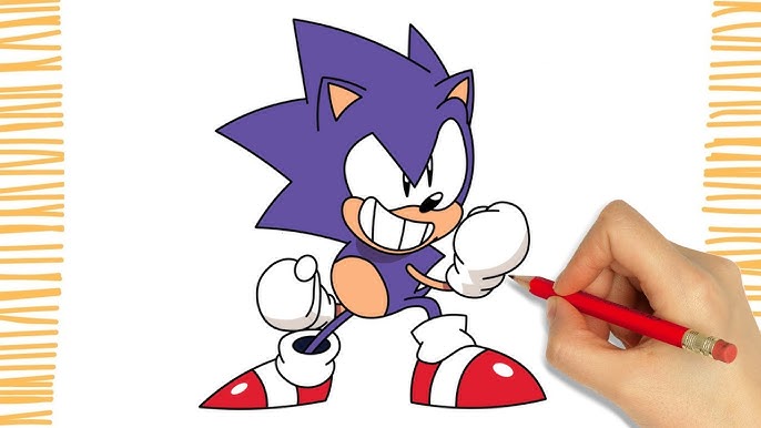 Sonic correndo - Desenho de ifarofabr - Gartic