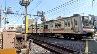 東武スカイツリーラインを走る東急5000系電車5113F 急行 南栗橋駅行、牛田駅を通過（東京都足立区・鉄道）Tokyu on Tobu Skytree Line Tokyo JAPAN TRAIN