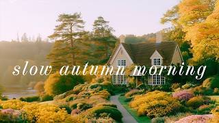 a slow autumn morning in the cottage garden 🍂 soft piano music for reading, studying & slow living screenshot 2