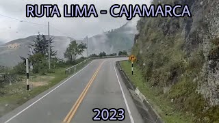 RUTA LIMA  CAJAMARCA 2023 PERÚ