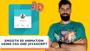 Smooth 3D animation using CSS and JavaScript