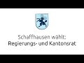 Schaffhausen wählt: Regierungs- und Kantonsrat 2024