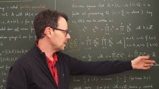 Group theory (lesson 36B / English): (Q\{0}, *) is an abelian group that is not finitely generated