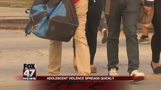Violence spreads as quickly as contagious disease