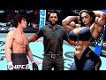 PS5| Bruce Lee vs. Muscular Super Diva (EA Sports UFC 5)