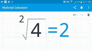 Myscript calculator - Handwriting Calc App