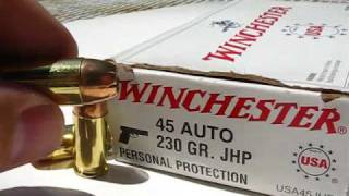 AT1 - .45 ACP - Winchester White Box 230 Gr JHP