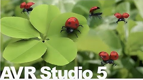 How to interface Led with Atmega 32 using AVR studio