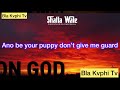 Shatta Wale - ON GOD (lyrics)