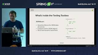 Things I Wish I Knew When I Started Testing Spring Boot Applications by Philip Riecks @ Spring I/O screenshot 5