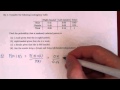 Conditional Probability - Example 1