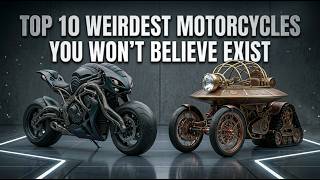 Top 10 Weirdest Motorcycles You Won’t Believe Exist | Strangest Bikes Ever Made