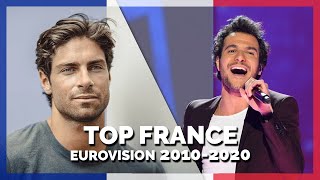 Eurovision FRANCE (2010-2020) | My Top 11