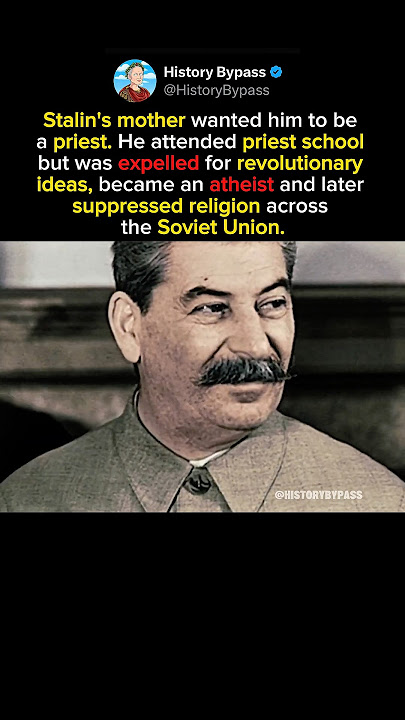 Stalin Was Almost a Priest #shorts
