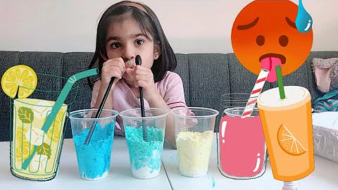 Easy DIY science experiments for kids Rainbow Baking Soda and Vinegar