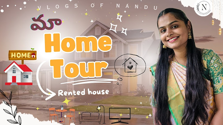 మా Home tour🏡|| Bangalore లో మేము ఉండే ఇల్లు చూసేద్దాం రండి😍॥Rented house😊హోమ్‌ టూర్॥VlogsofNandu❤️‌