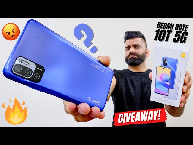 Xiaomi Redmi Note 10T 5G Unboxing & First Look - Full Rebranded Masala😂Giveaway🔥🔥🔥