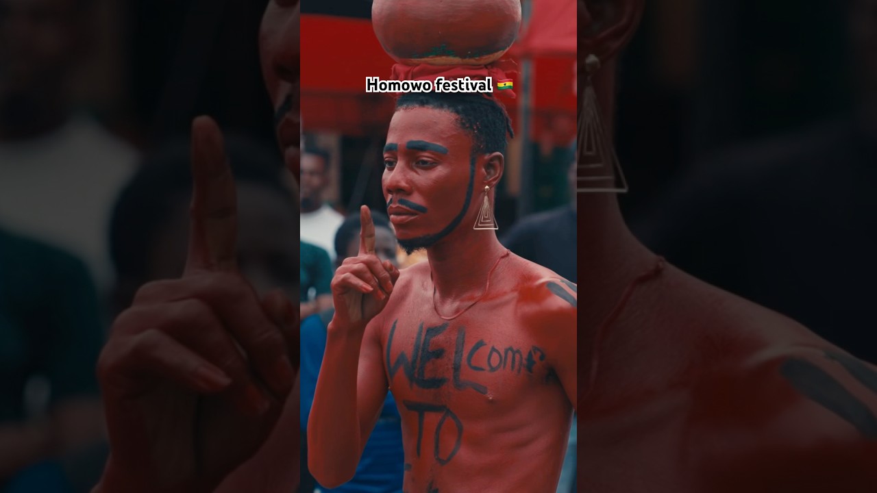 Homowo festival of the Ga people 🇬🇭 