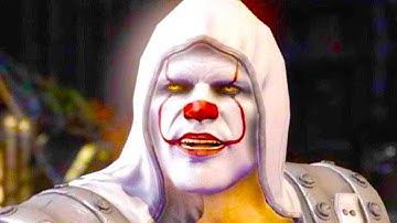 Mortal Kombat XL - Pennywise Tremor PC Mod Performs Intro Dialogues Vs All Characters