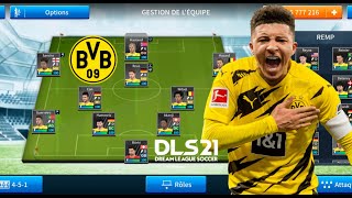 How to create Dortmund team with DLS 19 2020/2021 official team