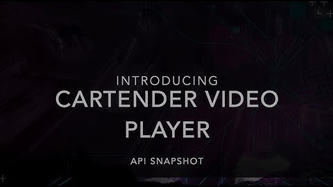 Introducing Cartender Video API on the Fortellis Automotive Commerce Exchange