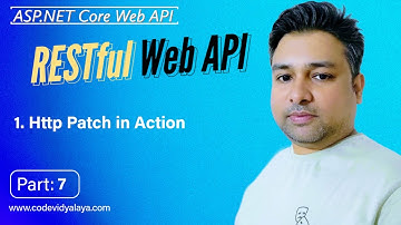 How to cerate Http Patch Asp.Net Core API - Part7