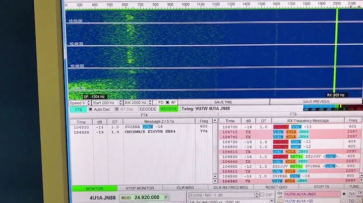 VU7W DXpedition in FT8 Mode