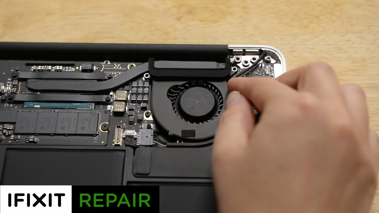 How To: Replace or clean the Fan in your MacBook Air 13" (Early 2015) -