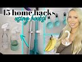 15+ BRILLIANT Home Hacks Using Command Hooks!