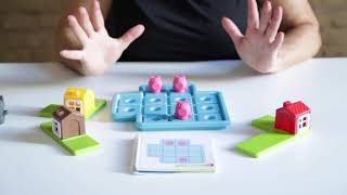Cómo jugar a los tres cerditos, un juego de lógica para niños a partir de 3 años screenshot 2
