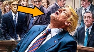 Trump DEAD ASLEEP in court, head hanging back