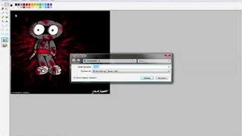 How to zoom in with Paint and WMM...