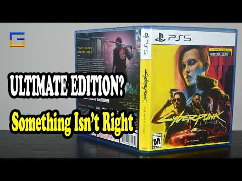 Video Cyberpunk 2077 Ultimate Edition PS5 Unboxing | Why Are Fans Angry?