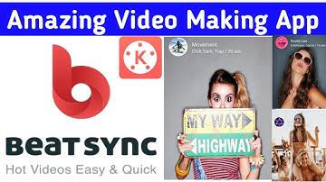 How to Use BeatSync App Make Videos Easy & Quick | How to Use Beat sync  in Kinemaster, BeatSync App