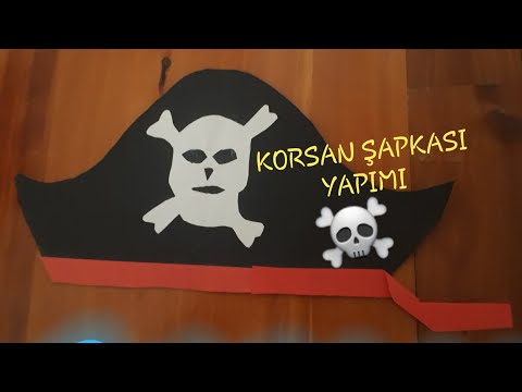 Video: Korsan Eğik şapka Nasıl Yapılır