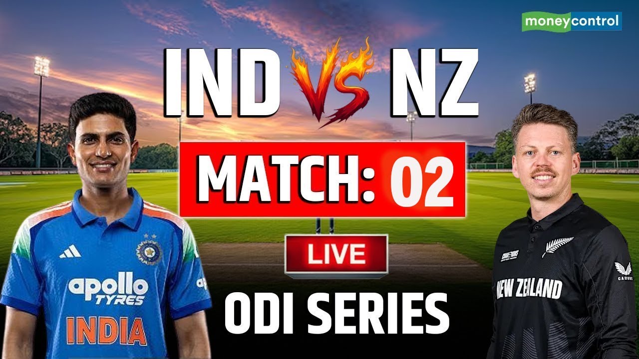 🔴India vs New Zealand LIVE | 2nd ODI LIVE Score Updates | IND vs NZ ...