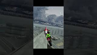 Kawasaki H2R Biggest Jump Ever 🔥 #gaming #video #shorts