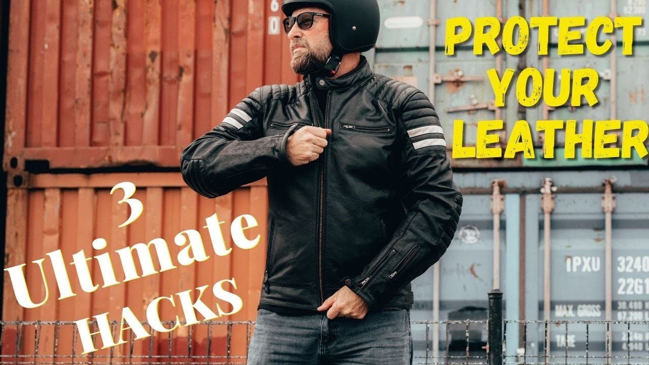 3 ULTIMATE HACKS to CLEAN and PROTECT your Leather (Motorcycle Life)