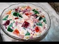 Ensalada de Gelatina con Ingredientes Basicos y Economicos/Subtitles in English