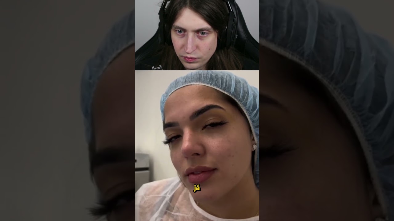 ela fez cirurgia pra mudar a cor dos olhos #shorts #viral #felquinhas #felca #tiktok #podcast