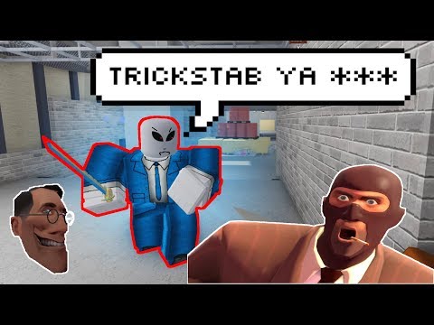 The Art Of Trickstabbing Arsenal Roblox Funny Youtube - roblox arsenal videos