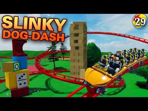 Building SLINKY DOG DASH! | Pixar's Adventure Park • #29
