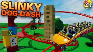 Building SLINKY DOG DASH! | Pixar's Adventure Park • #29