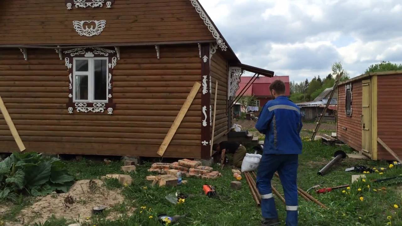 Мобил строй. Передвинуть дом на даче цена в Московской области.